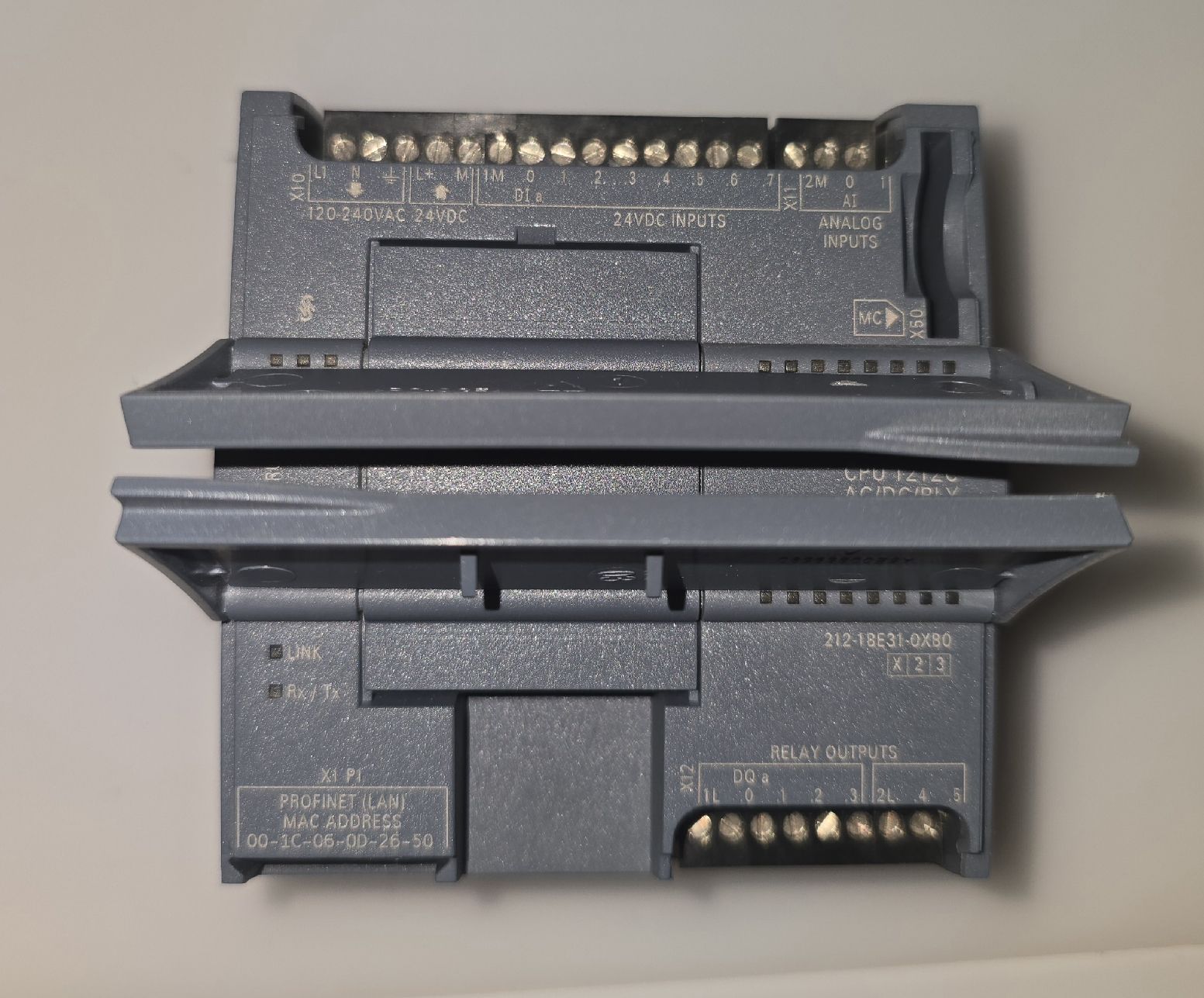 Siemens Sistema di controllo: Siemens Simatic S7 1200 1212C AC/DC/RLY – Usato da Winterthur venduto da luc_x8sz 1