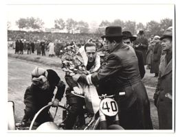 19 Fotografien Speedway - Seitenwagen Mo