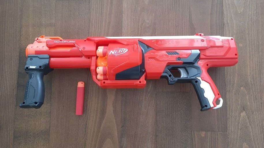 Nerf Spielzeuge: NERF MEGA ROTOFURY – Gebraucht aus Mosnang von zwasli03 1