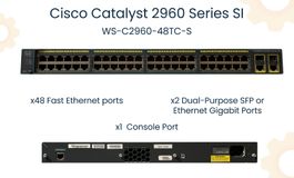 Cisco Catalyst 2960 Series SI  WS-C2960-48TC-S