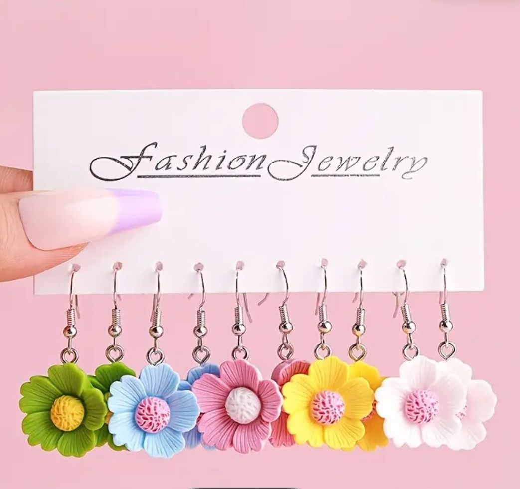 Ohrringe & -stecker: Ohrringe im Blumen Design ( Set) – Neu und originalverpackt aus Gams von Mariawicca
