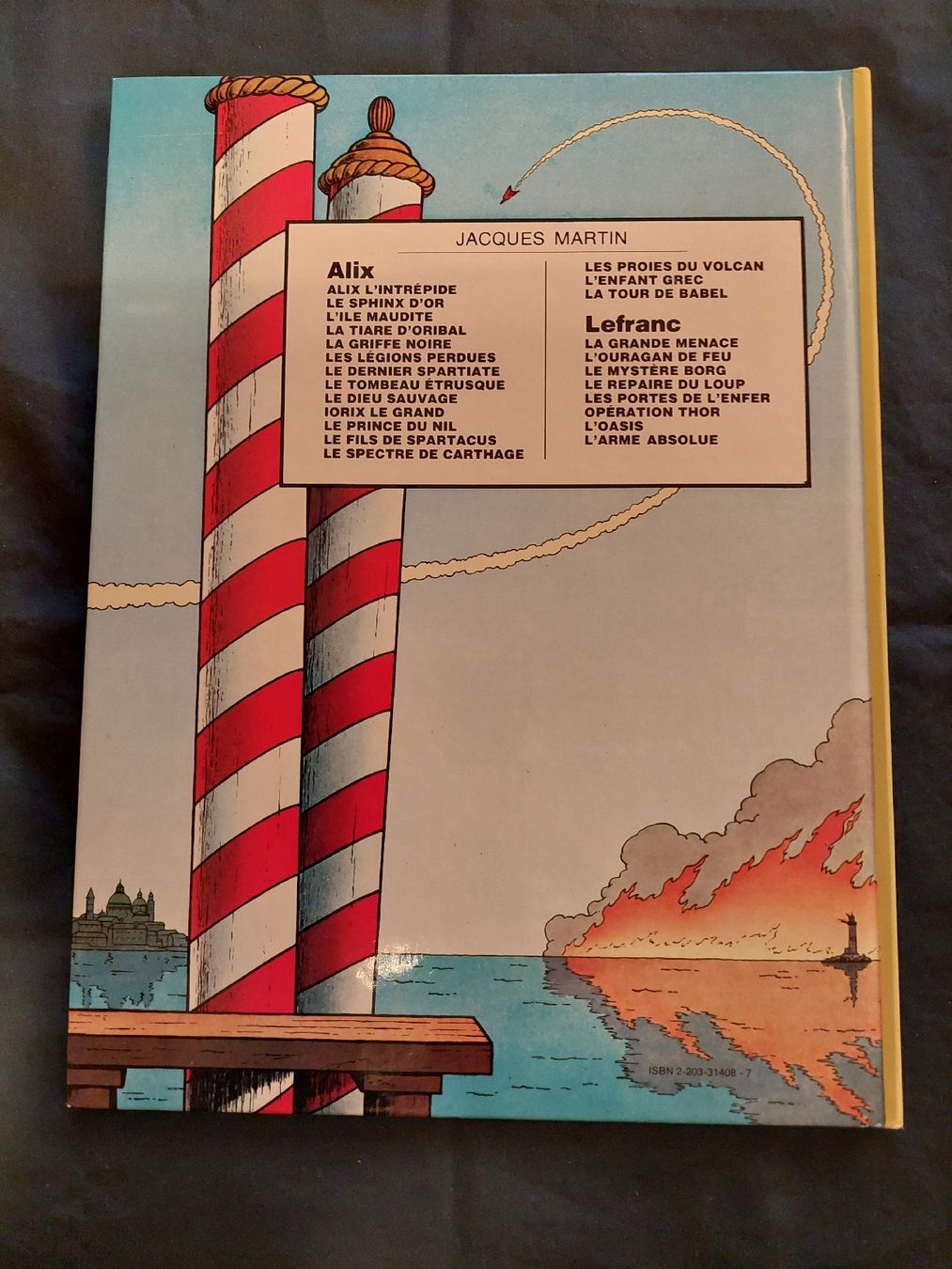 Fumetti: Lefranc "L'Arme Absolue" EO 1982 TBE – Usato da Genève venduto da Blu_BD 1