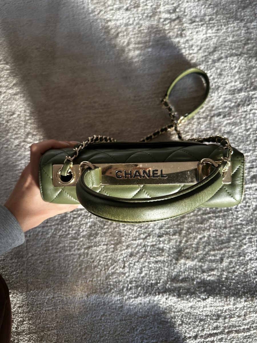 Taschen für Damen: Sac vert – Gebraucht aus La Croix (Lutry) von secondhandZara 1