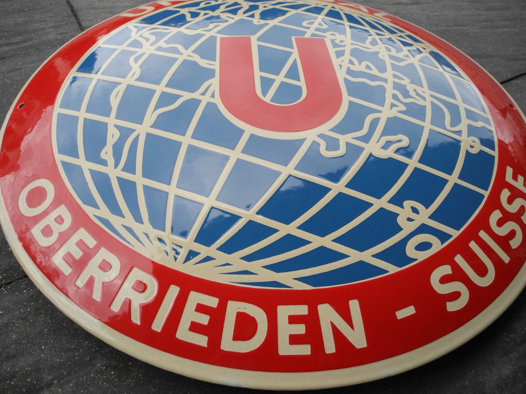 Schilder: GROSSES UNIVERSAL EMAILSCHILD – Gebraucht aus Reinach AG von Huckleberrysix 2