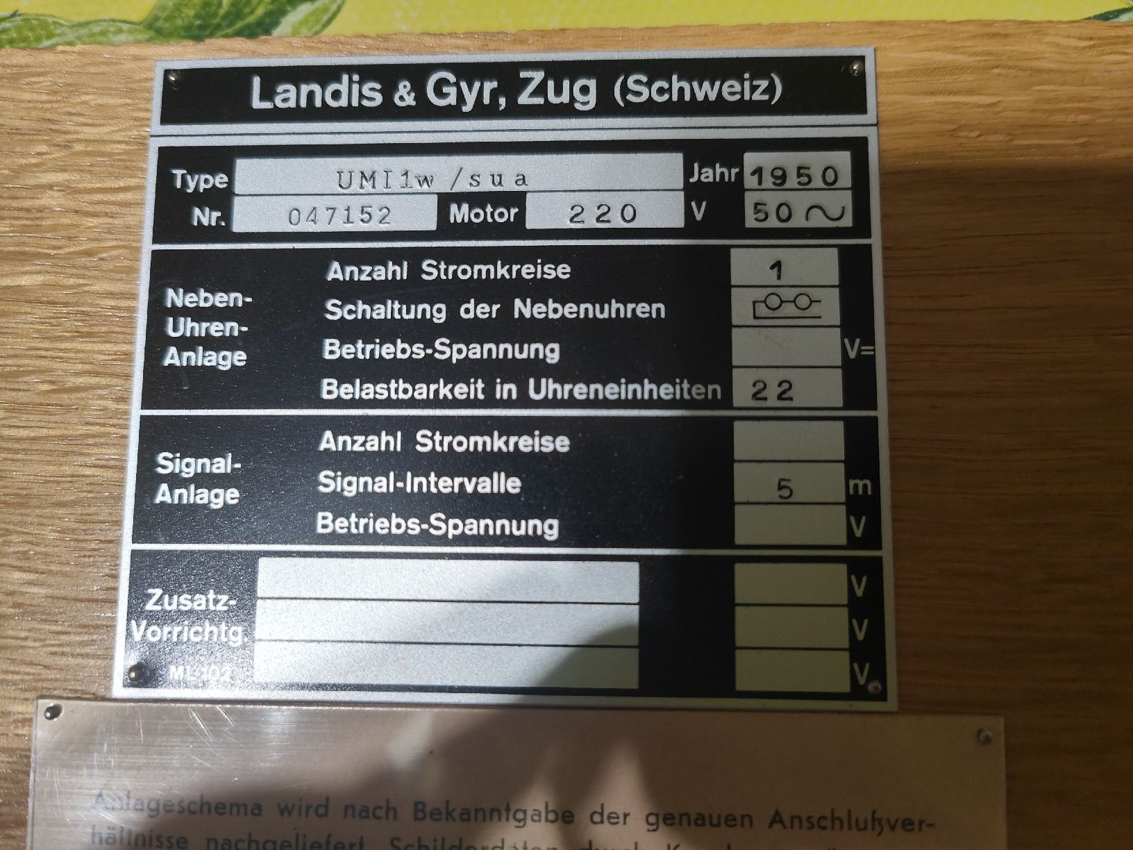 Stand- & Wanduhren: landis & gyr uhr 1950 – Gebraucht aus Schöftland von magicX01 5
