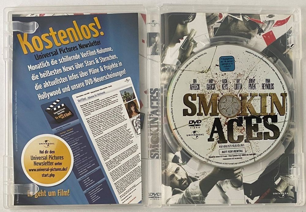 Tutti i DVDs: Smokin Aces – Usato da Flums venduto da Asquillo 2