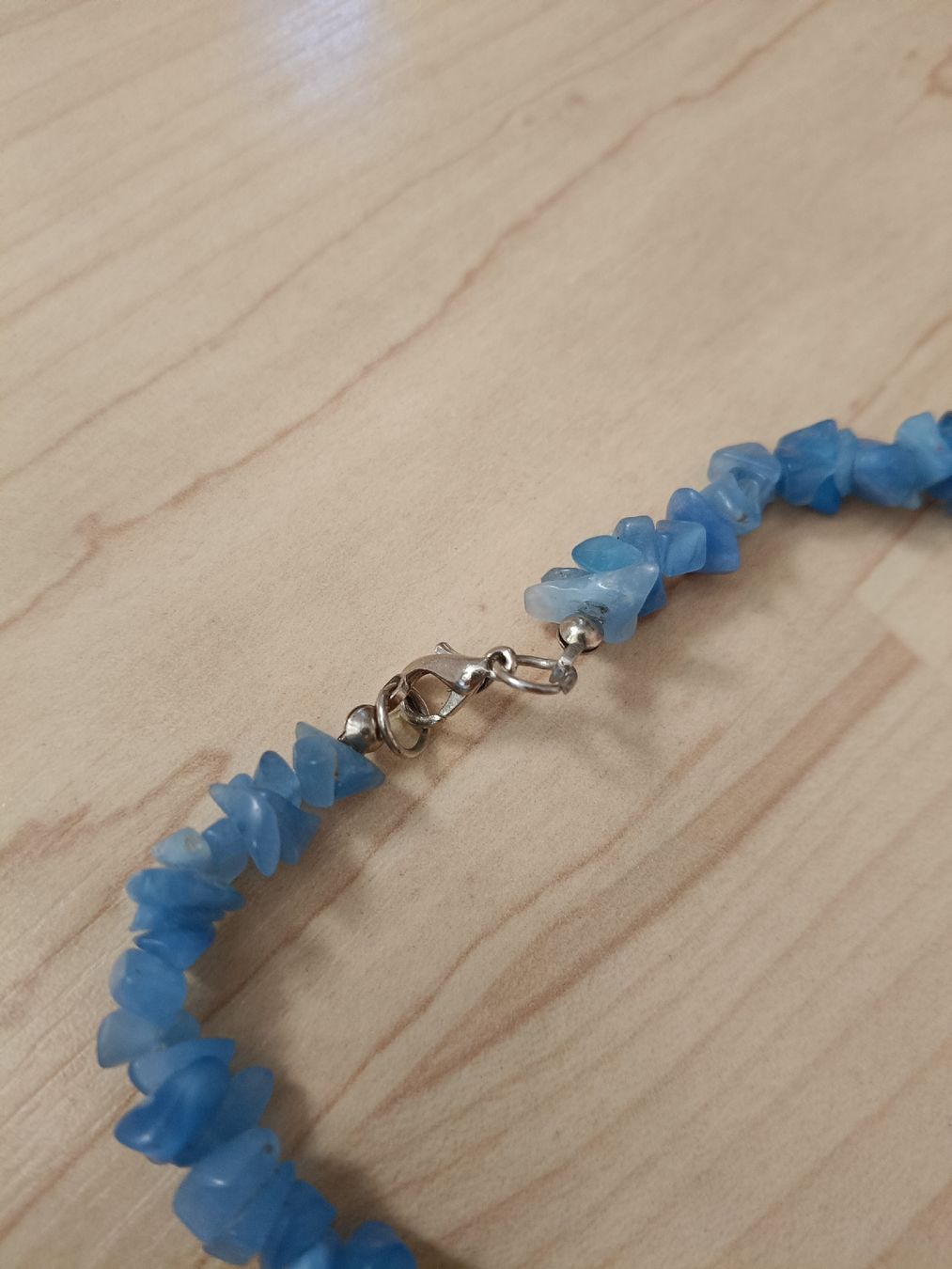 Catenine: Schöne Halskette mit blauen Edelsteinen – Usato da Adliswil venduto da Vimovi 2