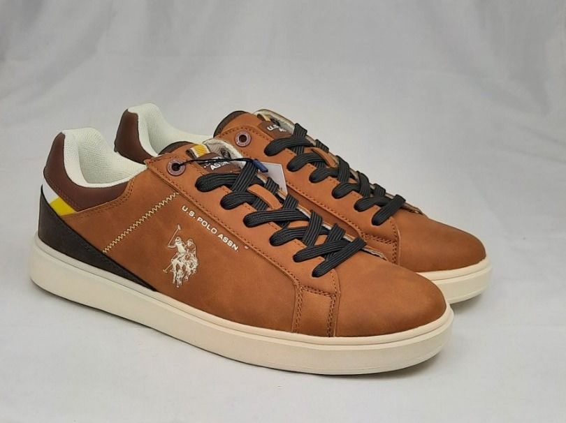 US Polo Scarpe da uomo: U.S. POLO ASSN. Sneaker Rokko braun Gr. 40 – Nuovo e nell'imballaggio originale da Seuzach venduto da VT-Collections1 1