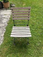 2 x 2 Vintage Gartenstühle