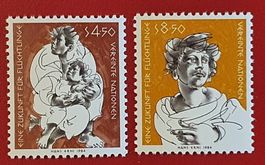 UNO WIEN EINE ZUKUNFT FÜR FLÜCHTLINGE HANS ERNI KUNST 1984**