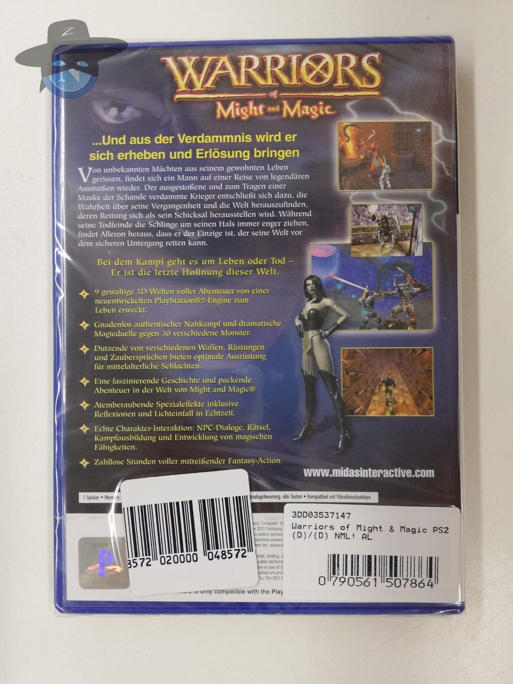 Sony Giochi: Warriors of Might & Magic / NEU - sealed / PS2 – Nuovo (secondo la descrizione) da St. Gallen venduto da zorro_dc 1