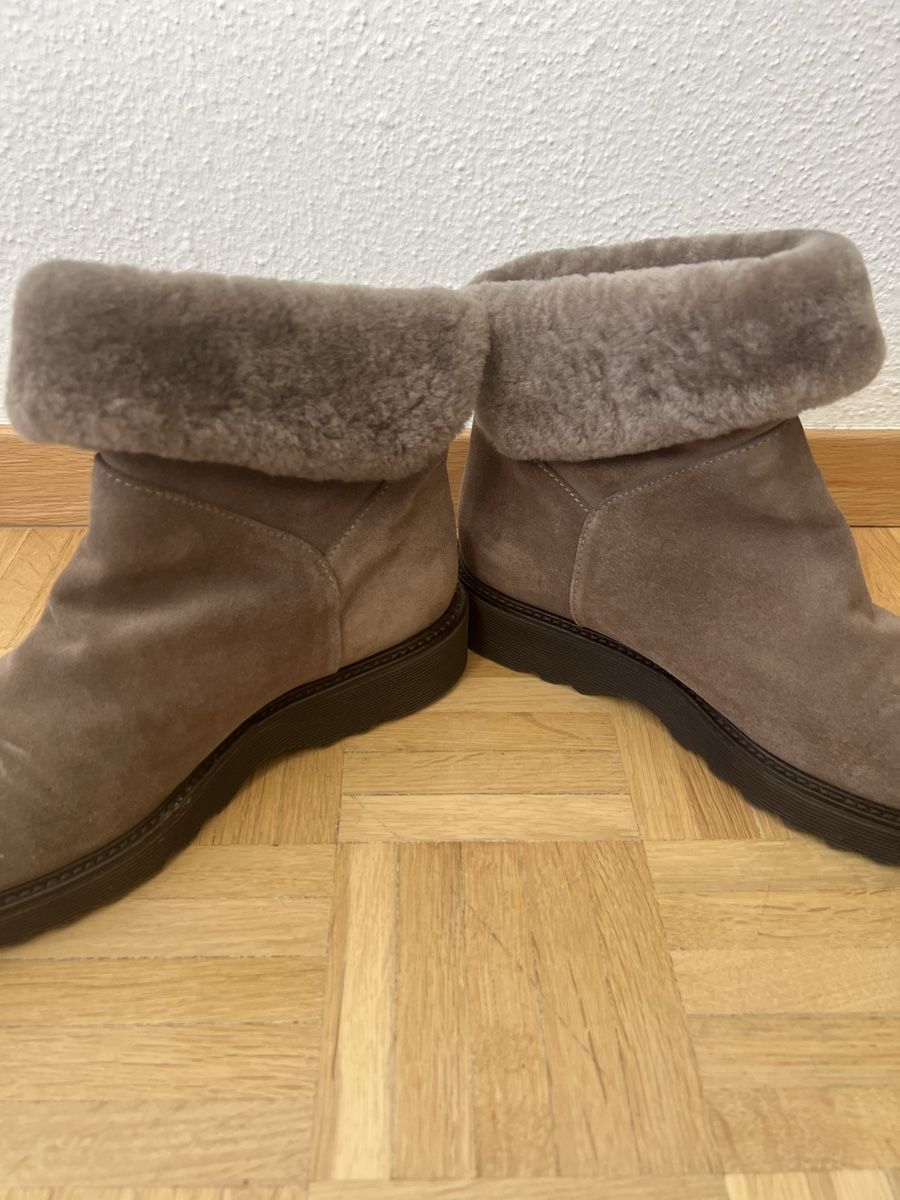 Scarpe da donna: Warme Winterboots Wildleder Gr.39 – Usato da St. Moritz venduto da vika55 3
