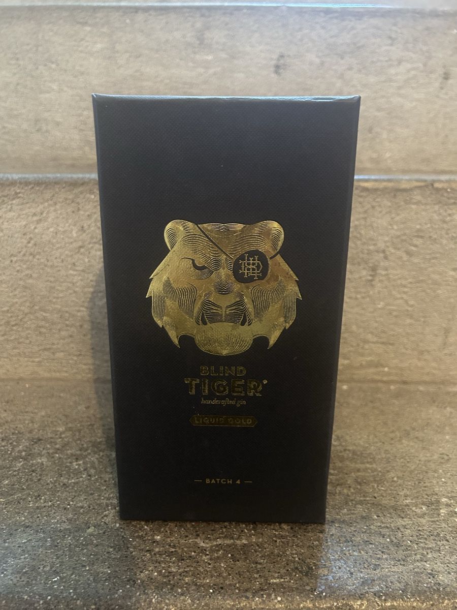 Bevande alcoliche: Blind Tiger Liquid Gold Gin Batch 500ml – Nuovo e nell'imballaggio originale da Hombrechtikon venduto da Raffaele0711 2