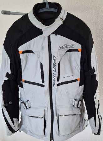 Büse Motorradjacke Damen hellgrau Grösse 40