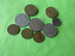 Mexiko, Konvolut alte Münzen