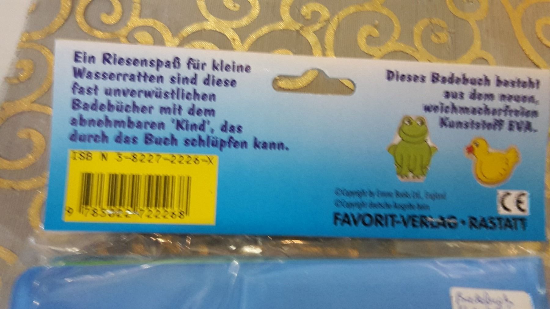 Libri: Badebuch Knautschi Ente – Nuovo e nell'imballaggio originale da Schwarzenburg venduto da Flamingo07 2