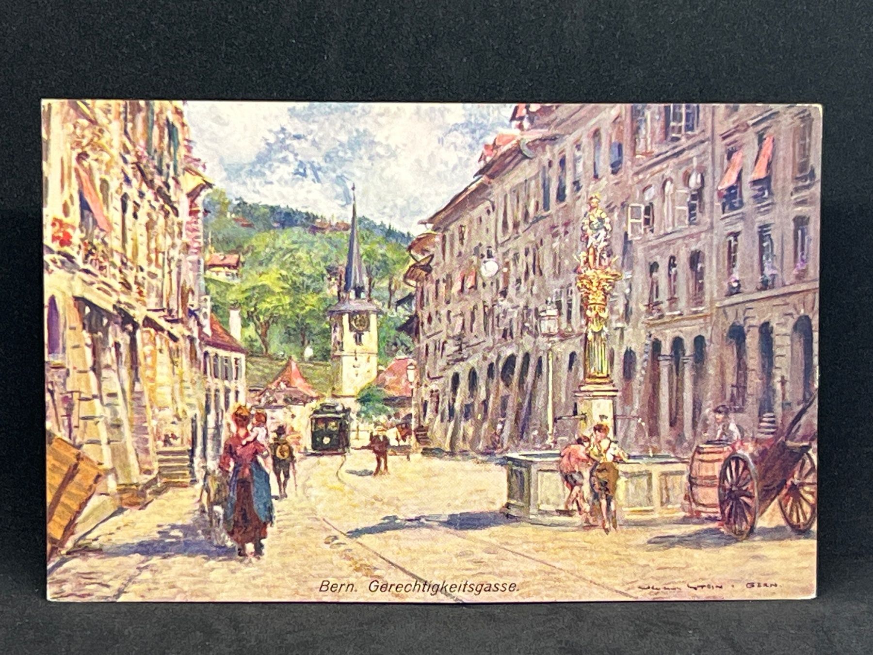 Ansichtskarten: Bern. Gerechtigkeitsgasse – Gebraucht aus Widnau von Brusi9