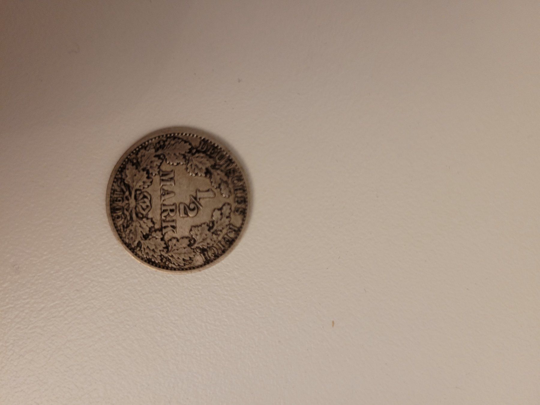 Alle Münzen: Dt. Reich 1905 G 1/2 Silbermark – Gebraucht aus Inwil von Flower2325
