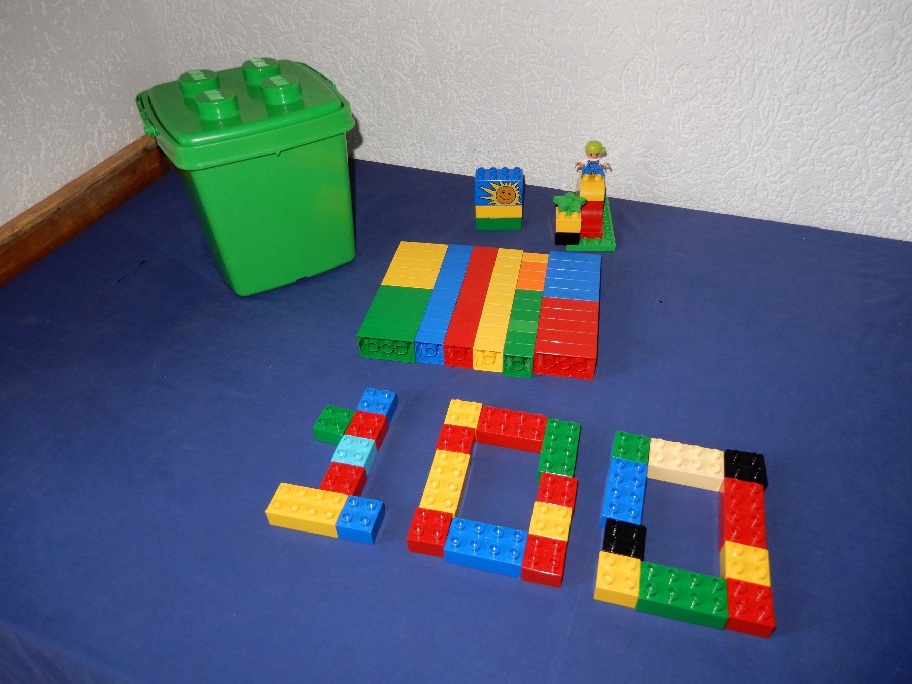 Lego Kit di costruzioni: LEGO DUPLO Box mit 100 Bausteine – Usato da Senèdes venduto da tintinette43