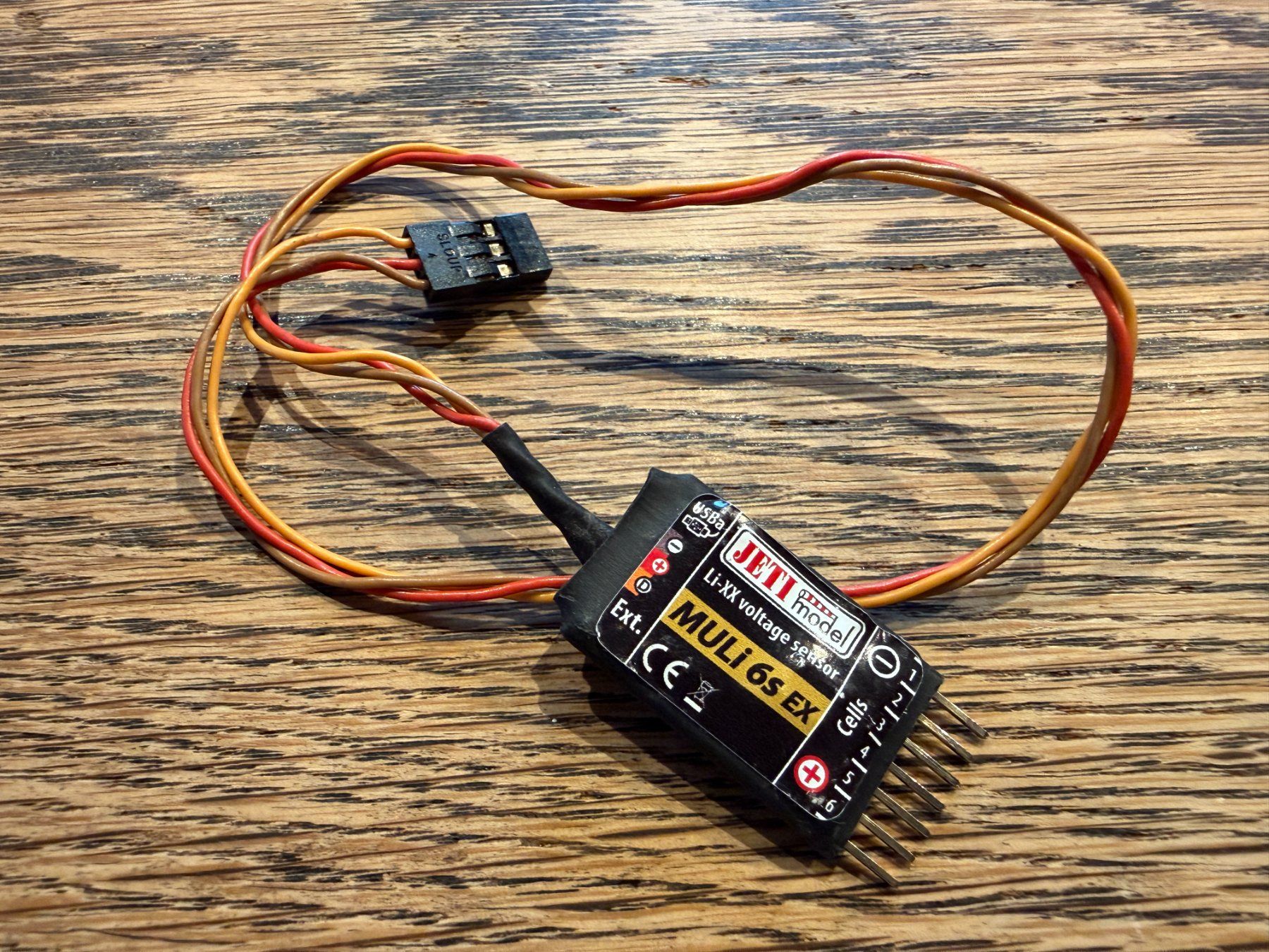 Jeti Ricevitori: Jeti Duplex MULI 6s EX Li-XX RC-Voltage Sensor – Usato da Buchs AG venduto da piegu