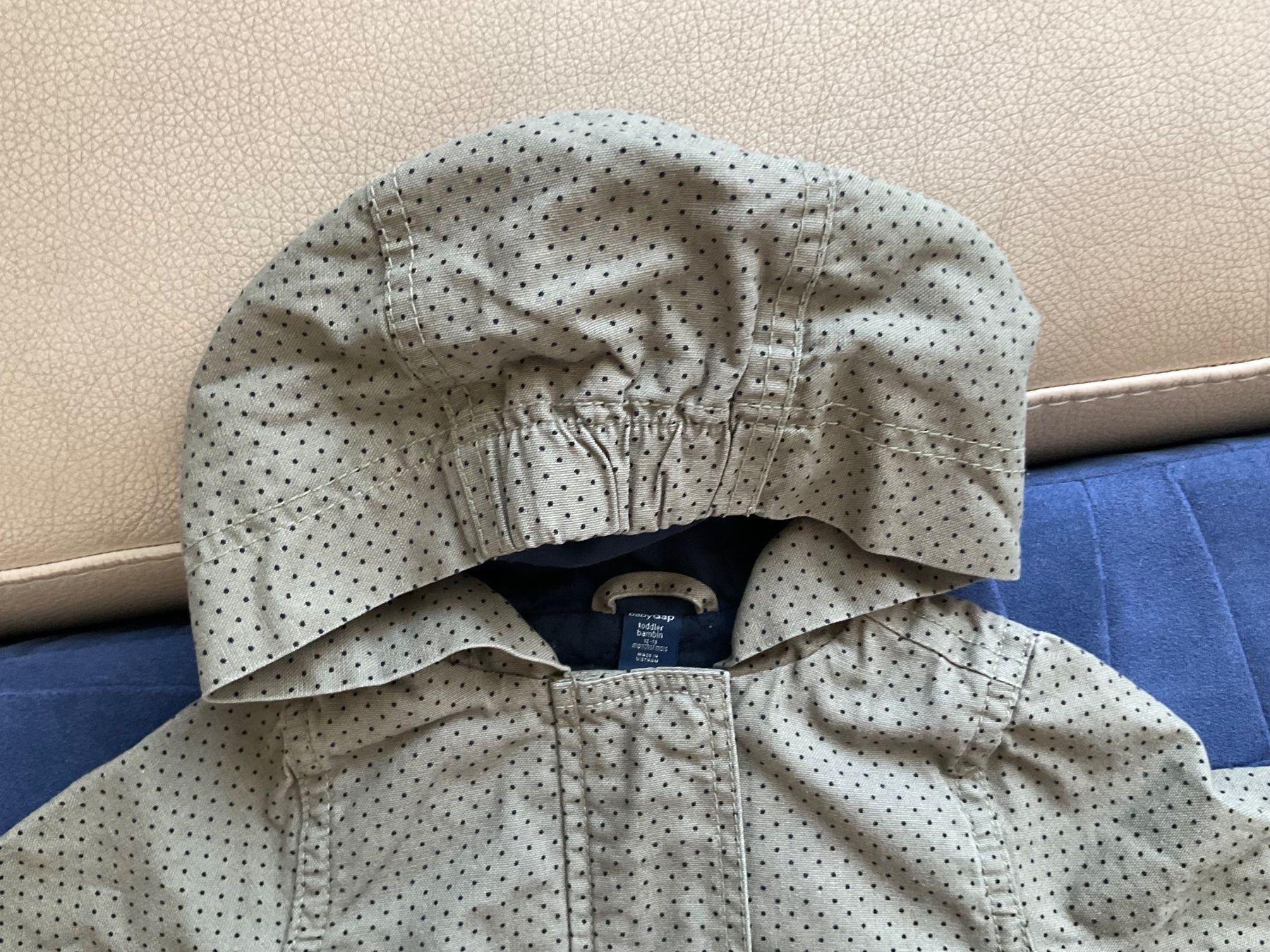 Gap Jacken & Mäntel: Adorable Veste bébé GAP à capuche , taille 6-12 mois – Neu (gemäss Beschreibung) aus Genève von Mazelyne 3