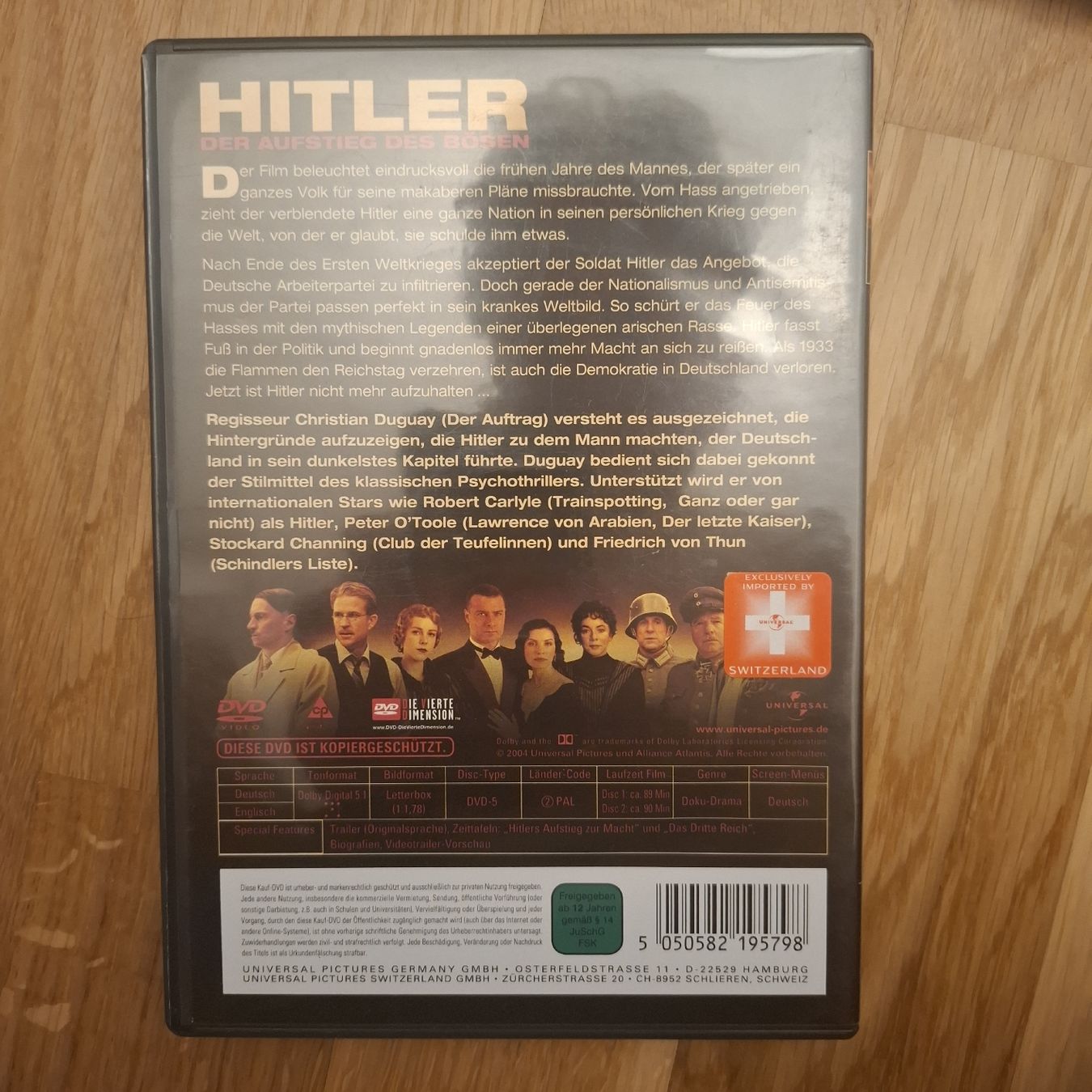 DVD Hitler - der Aufstieg des Bösen TV-Serie 2-Disc (Gebraucht) in St ...