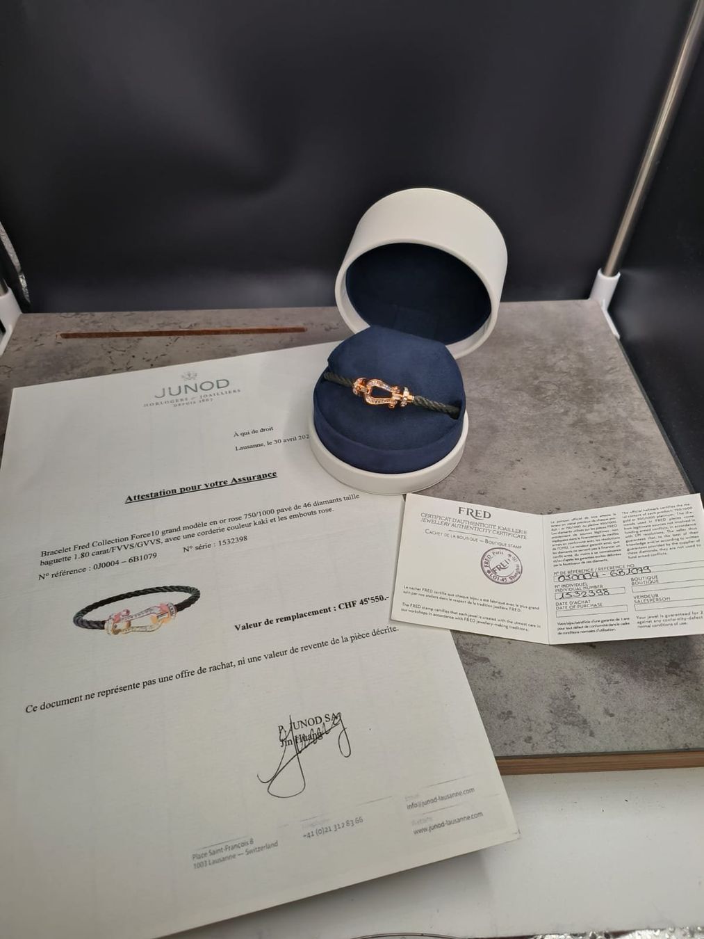 Fred Bracciali & Braccialetti: Fred – Nuovo (secondo la descrizione) da La Chaux-de-Fonds venduto da curtitswisswatches 1