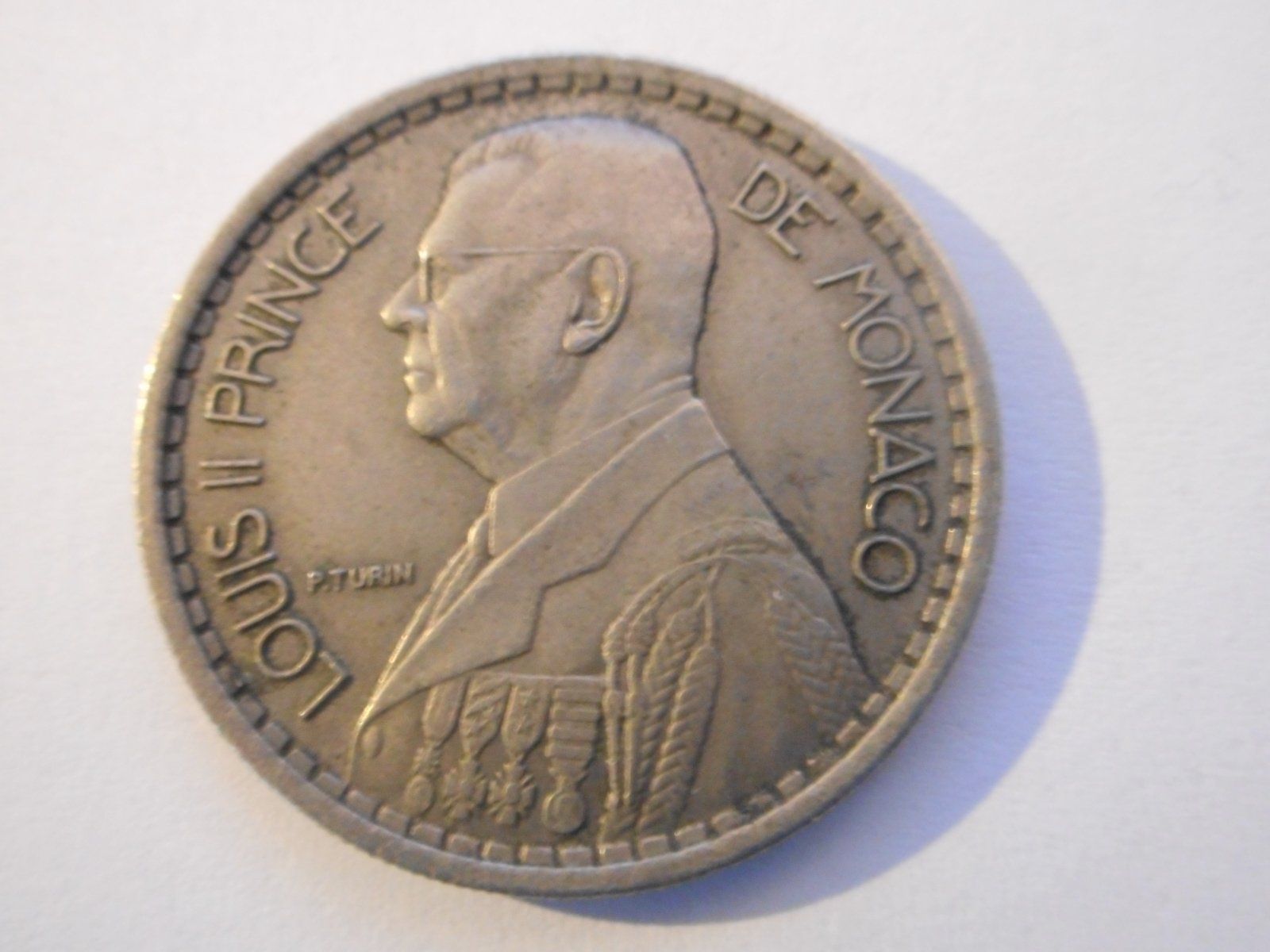 Tutti le monete: 1946  10 Francs  Monaco – Usato da Kriegstetten venduto da pizlad2010 2