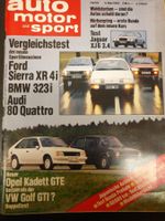 AMS 9/83 BMW 323 i XR 4i 80 Quattro Kadett GTE Golf GTI xx