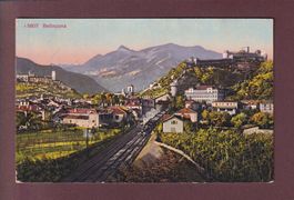 BELLINZONA - Ferrovia - 1915 Feldpost