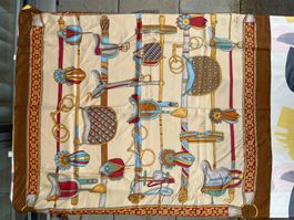 Jodhpur Paris Seidentuch, Vintage Stil, Top Zustand!