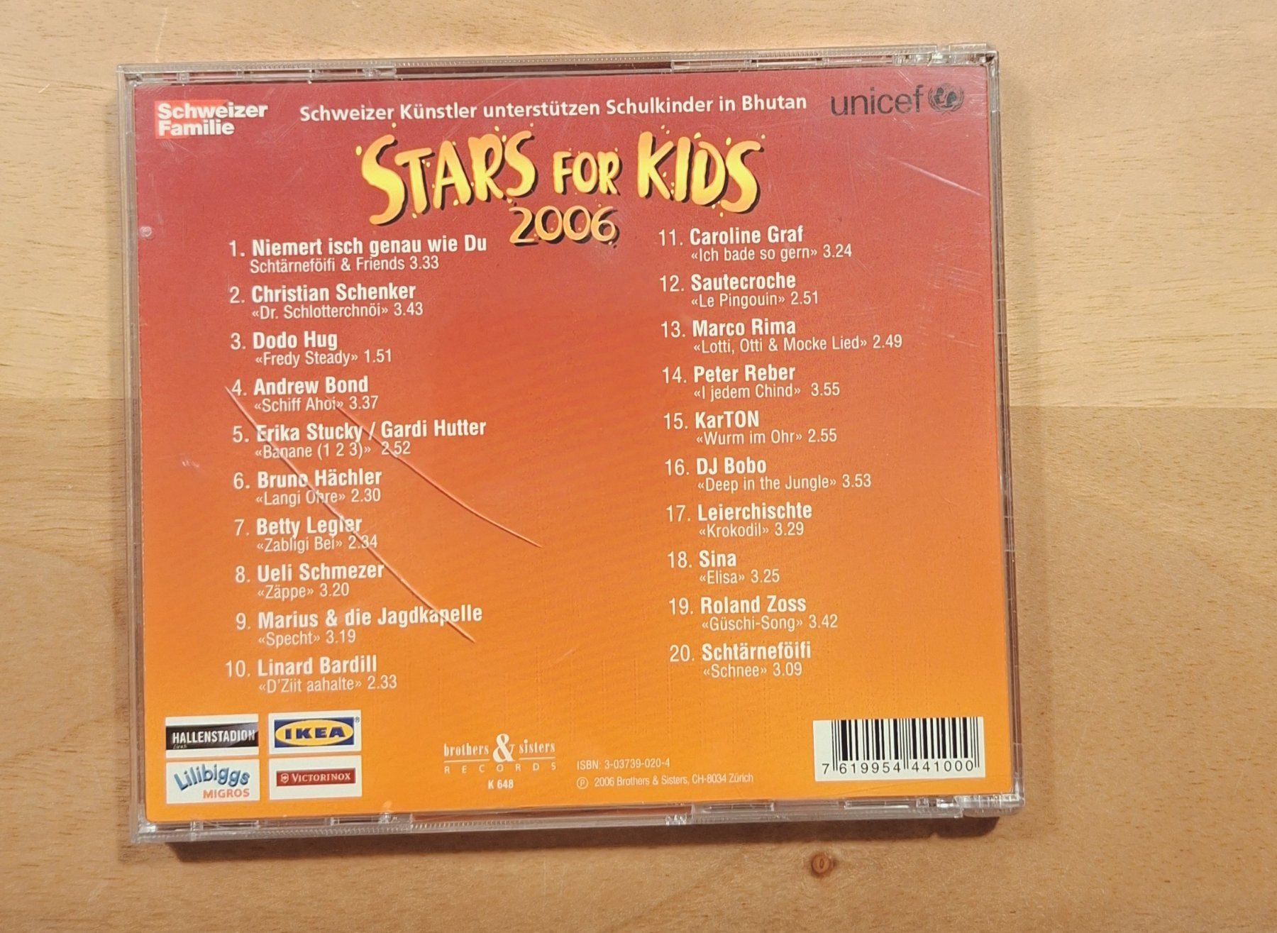 CD: Stars for Kids 2006 mit Text-Büchlein – Usato da Emmenbrücke venduto da thokasaluni 1