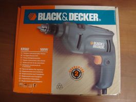 Black & Decker Schlagbohrmaschine KR502