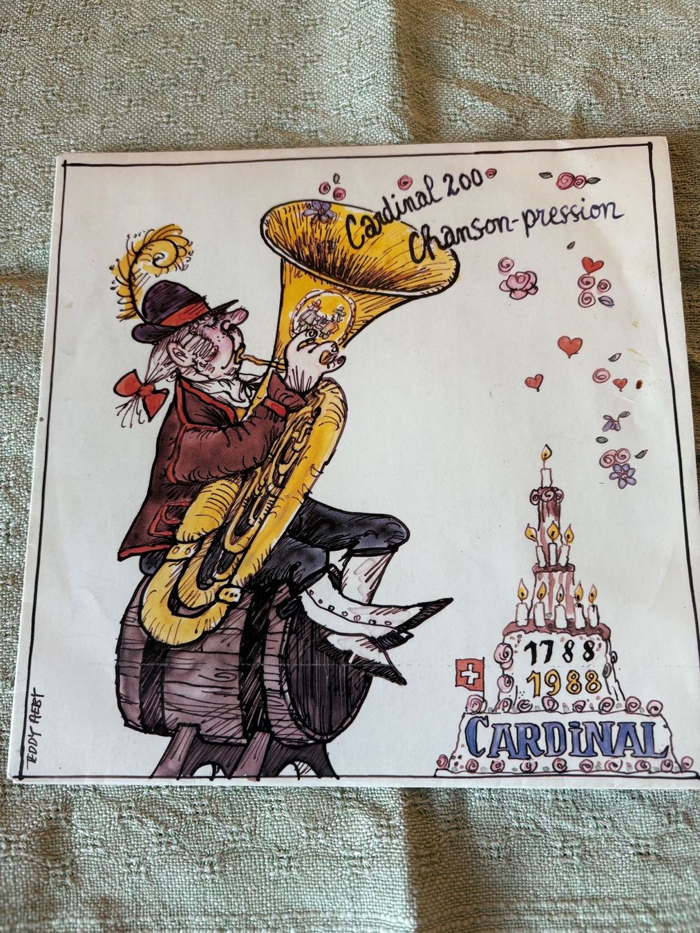 Dischi in vinile: Cardinal Bier Werbung – Usato da Plasselb venduto da lululuca 1