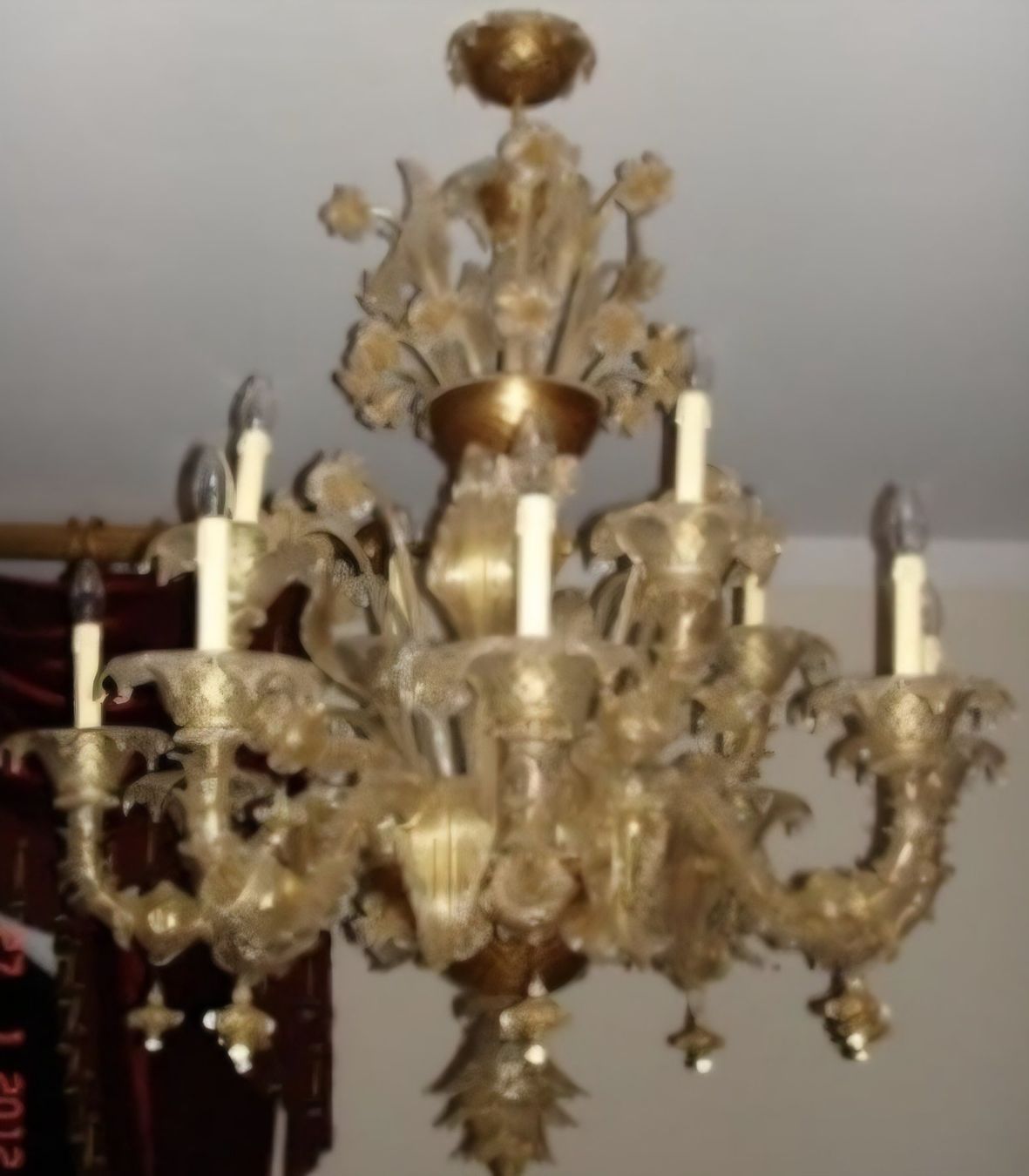 Kronleuchter & Deckenlampen: Lampadario Murano – Gebraucht aus Maroggia von apo_2v5v 1