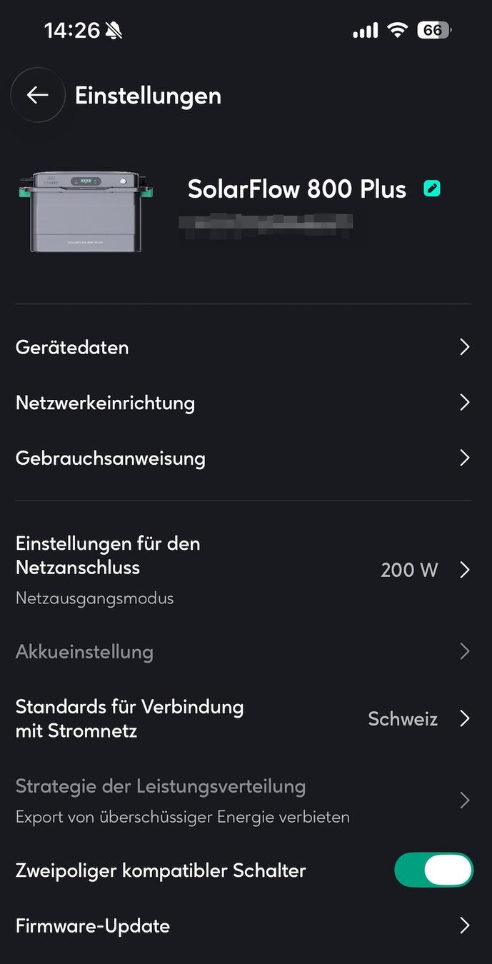 Zendure Wechselrichter: Zendure Solarflow 800 Plus – Defekt aus Luzern von choengen 1