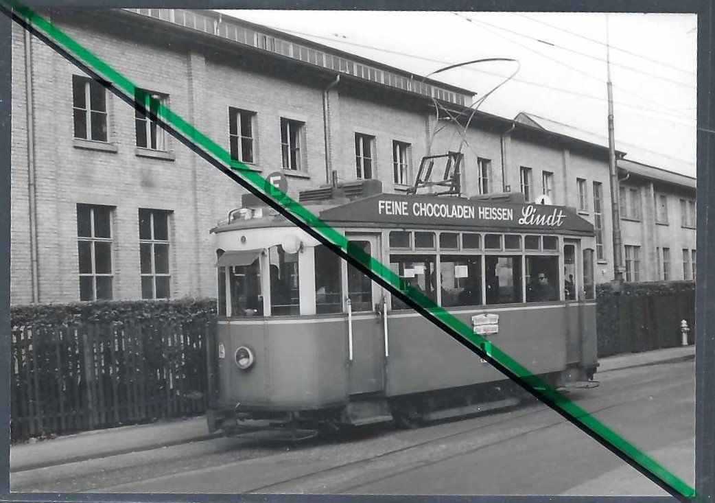 Cartoline postali: Schaffhausen. Trambahn Schaffhausen. 1966. – Usato da Horw venduto da SwissSteamMemories
