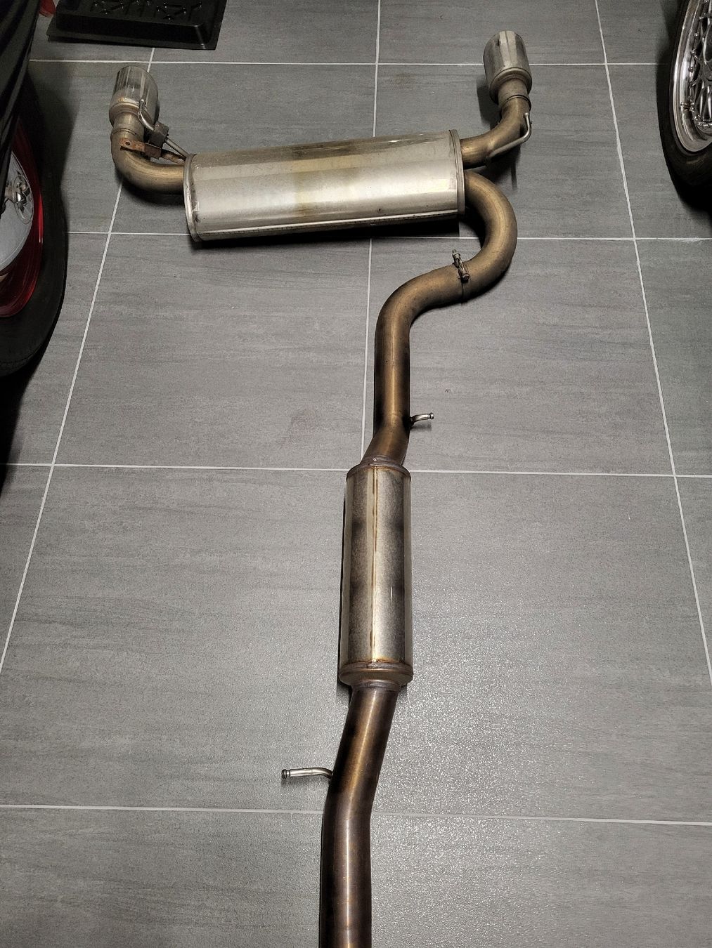 Volkswagen Sistemi di scarico: Auspuffanlage Golf 4 R32 – Usato da Ins venduto da Rallye