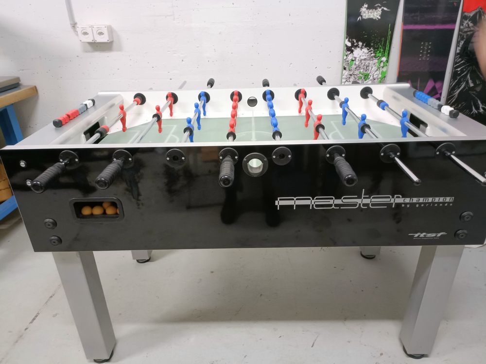 GRAFICA MA.RO Tischkicker TOP Class Leeds - 140x88x90cm Profi Kicker