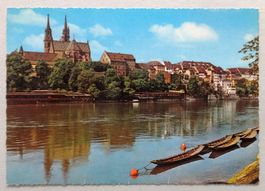 Basel - Rheinpartie mit Münster