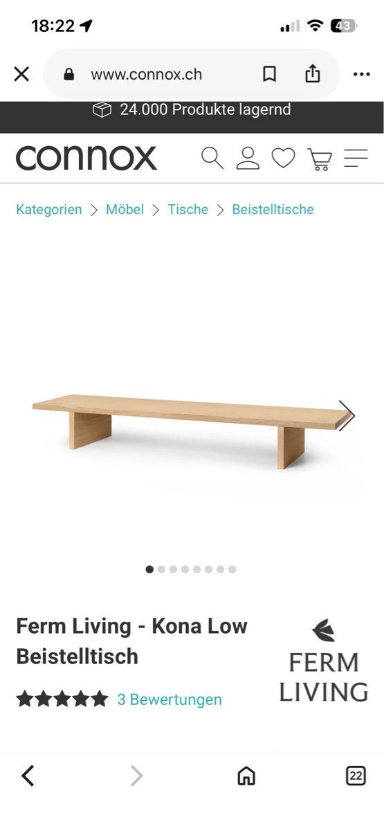Ferm living Scaffali: Lowboard Ferm Living  – Nuovo (secondo la descrizione) da Grabs venduto da Meerschweinchen81 7