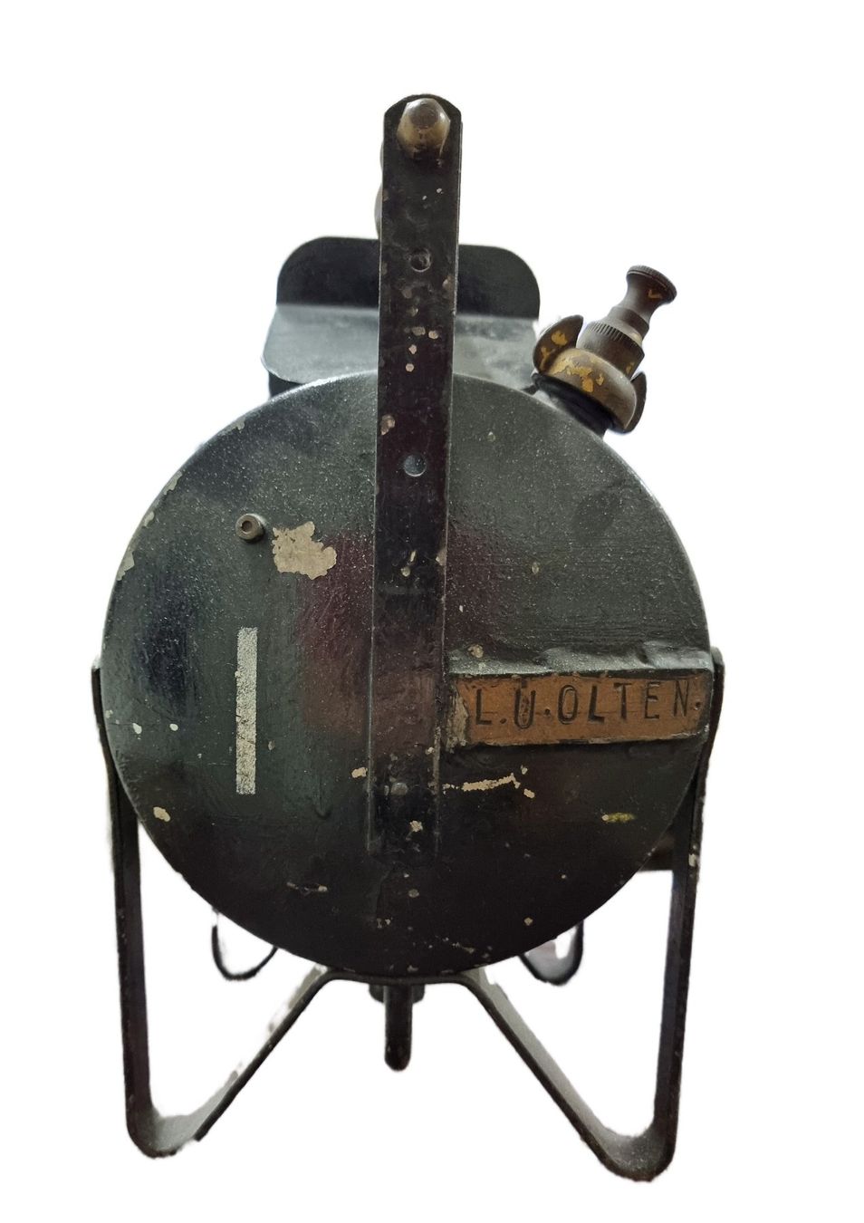 SBB/CFF/FFS Lampade: Antike Gas Bahnlampe Leitungsunterhalt – Usato da Zell LU venduto da div_w55n
