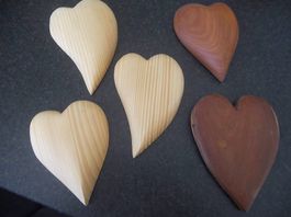 Coeurs en bois