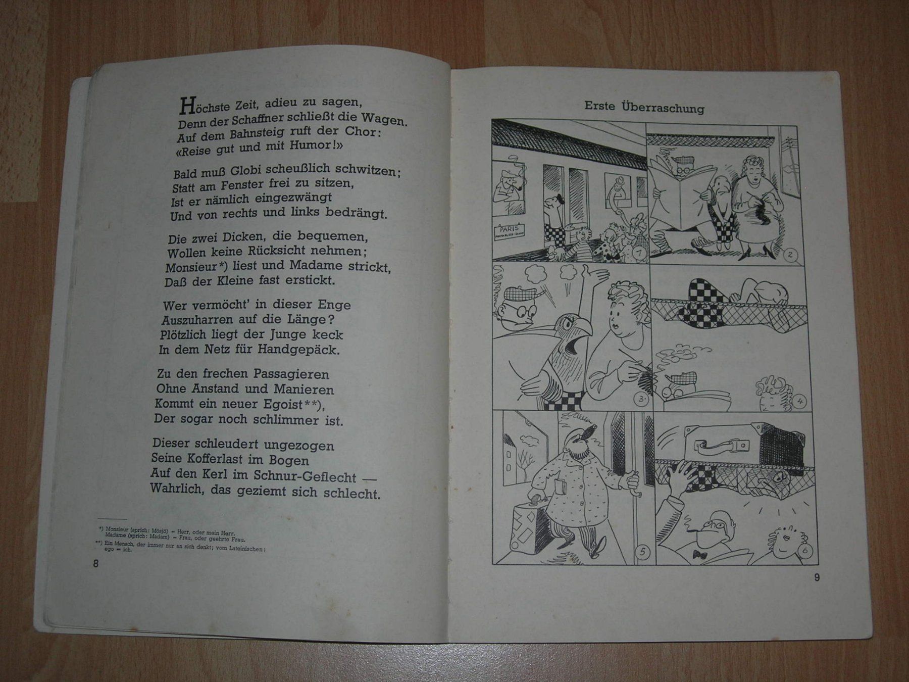 Fumetti: Globi erlebt Paris 2. Auflage 1948 unbemalt – Usato da Hornussen venduto da Corvette- 4