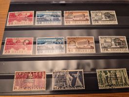 CH-Aemter Briefmarken gestempelt Karte E17 Zustand gem.Bild