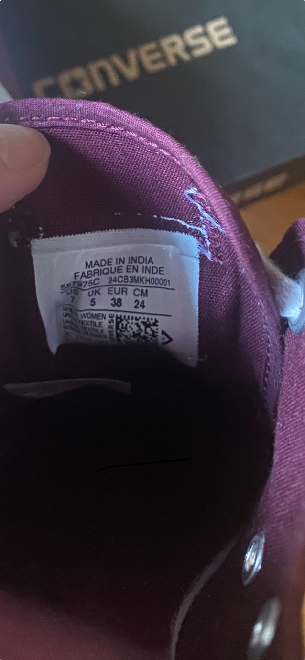 Converse Scarpe da donna: Elegante Converse All Star / Baskets élégants Taille 37.5 – Nuovo e nell'imballaggio originale da Gümligen venduto da Xochitl 5