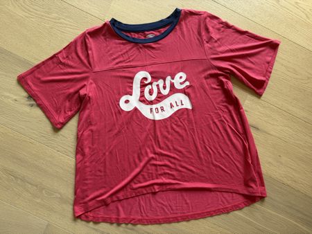 Old Navy T-Shirt Pink Size S Graphic Print 