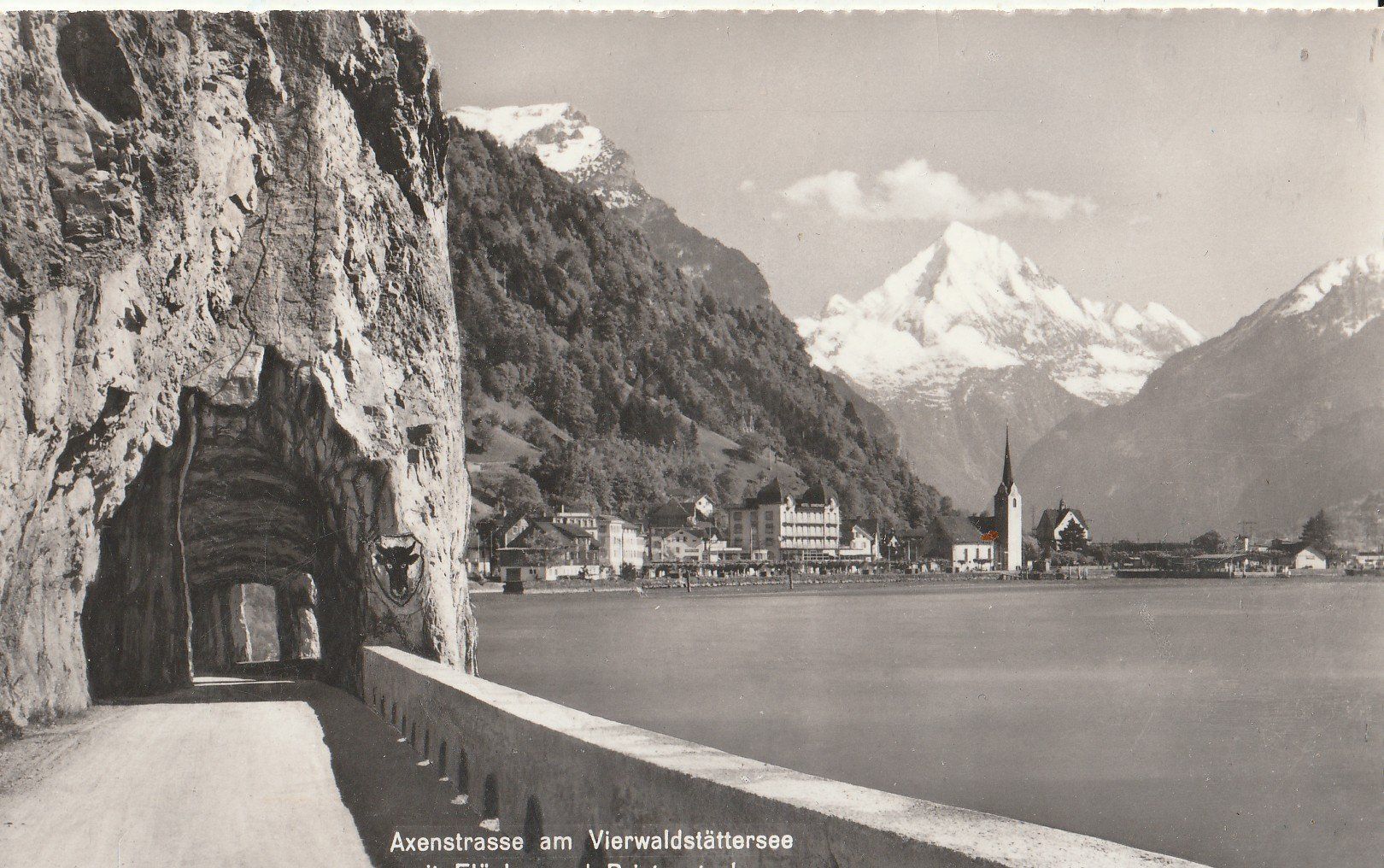 Cartoline postali: Axenstrasse – Usato da Lumbrein venduto da made02