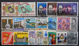 Bermuda British Lot mit alten Werten VIII