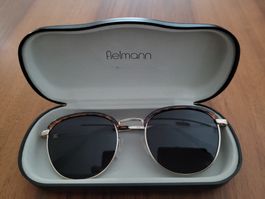 Unisex Sonnenbrille Fielmann Fassung Metall 100% UV-Schutz